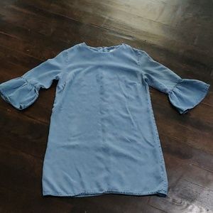 Zara Denim Mini Dress